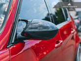 BMW M3 (E92) & 1M (E82) Full Replacement Version II Dry Carbon Fiber Mirror Covers | AutoTecknic